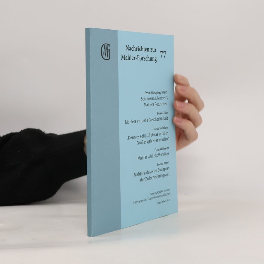 AA.VV. Nachrichten zur Mahler-Forschung 77