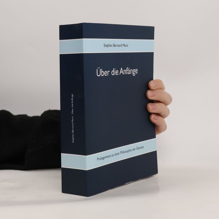 Stephan Bernard Marti Über die Anfänge