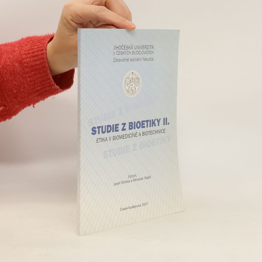 Miroslav Sapík Studie z bioetiky