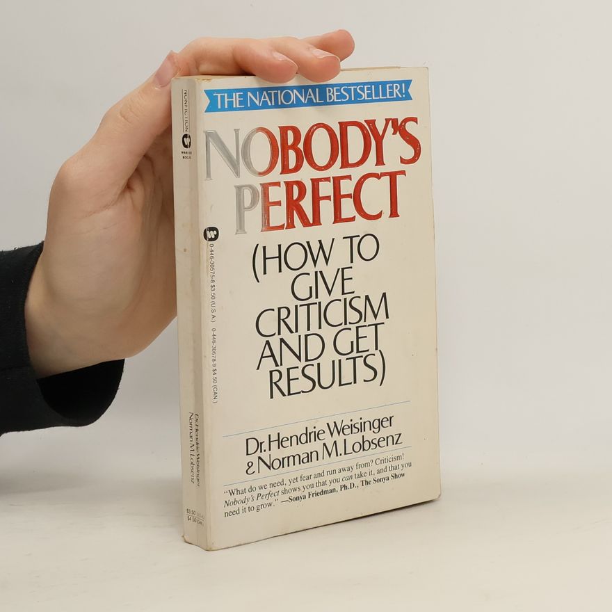 Norman M. Lobsenz Nobodys Perfect