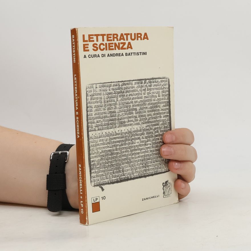 Andrea Battistini Letteratura e scienza