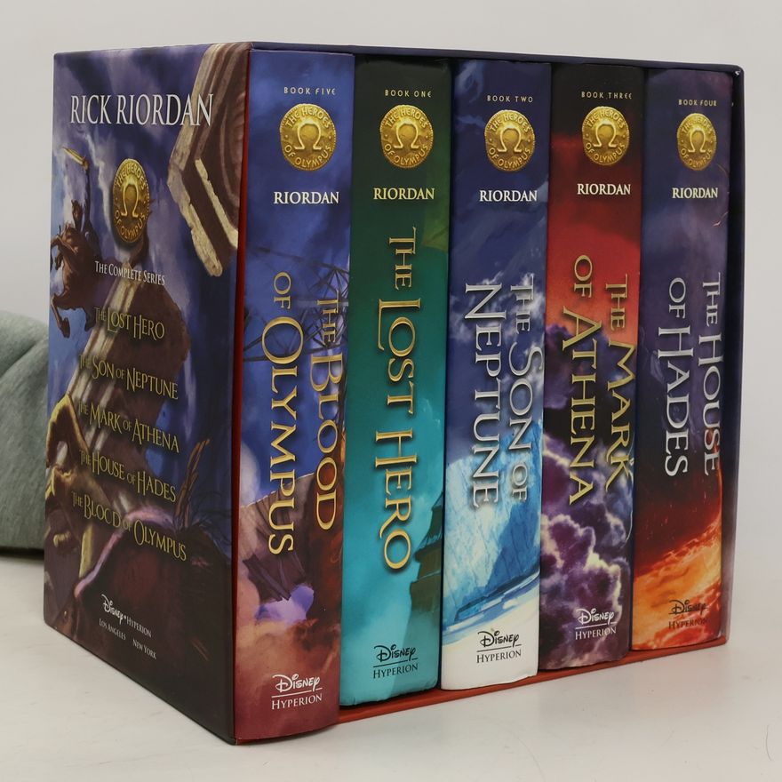 Rick Riordan The Heroes of Olympus Hardcover Boxed Set