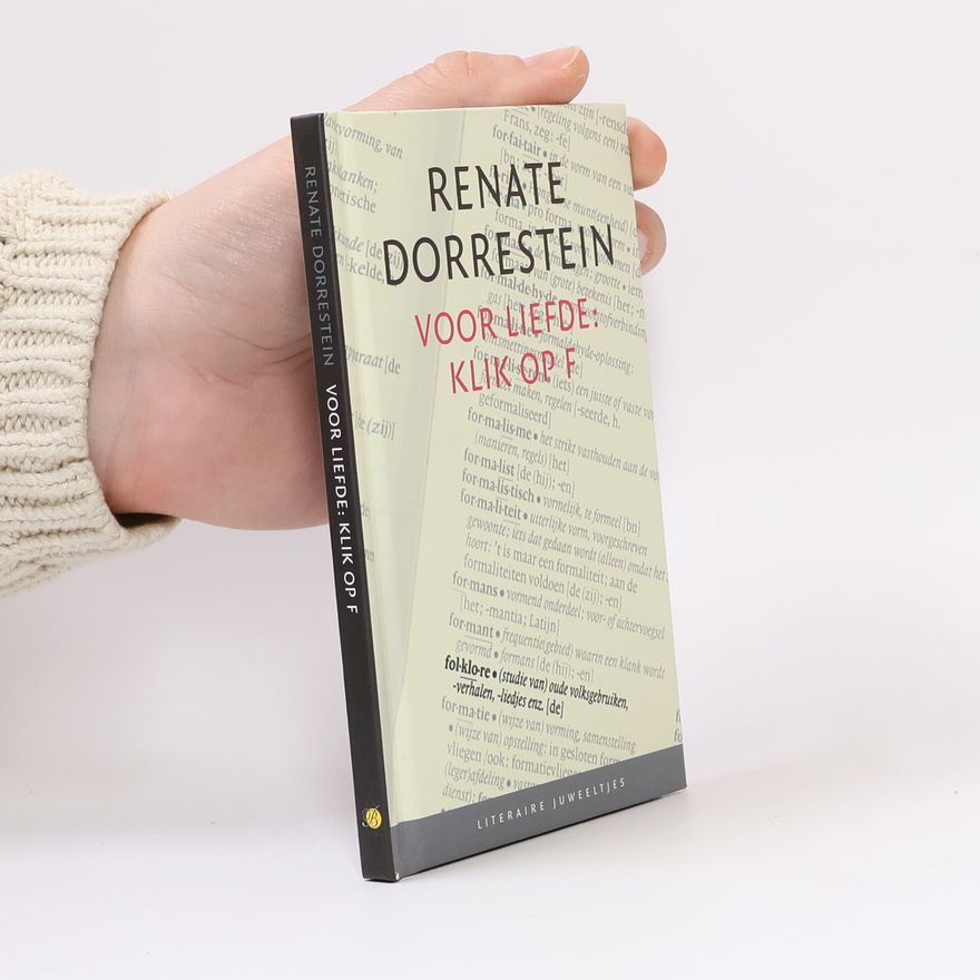 Renate Dorrestein Voor liefde