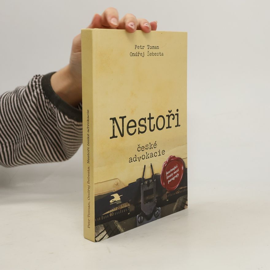 Ondřej Šebesta Nestoři české advokacie