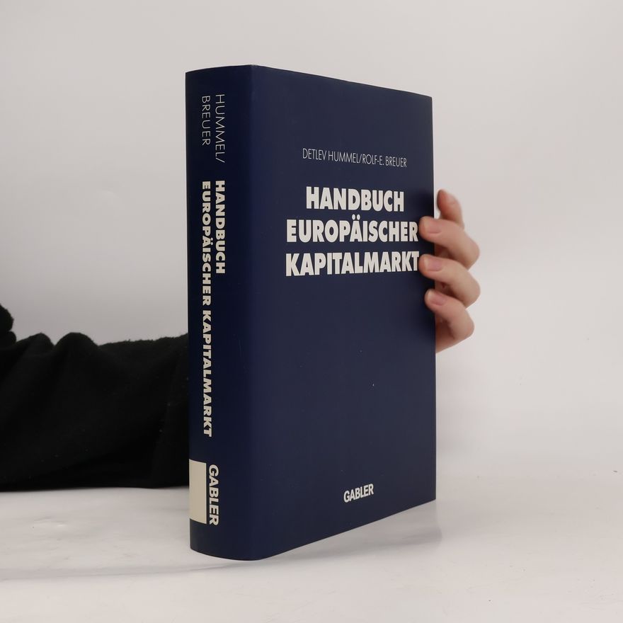 Detlev Hummel Handbuch Europäischer Kapitalmarkt