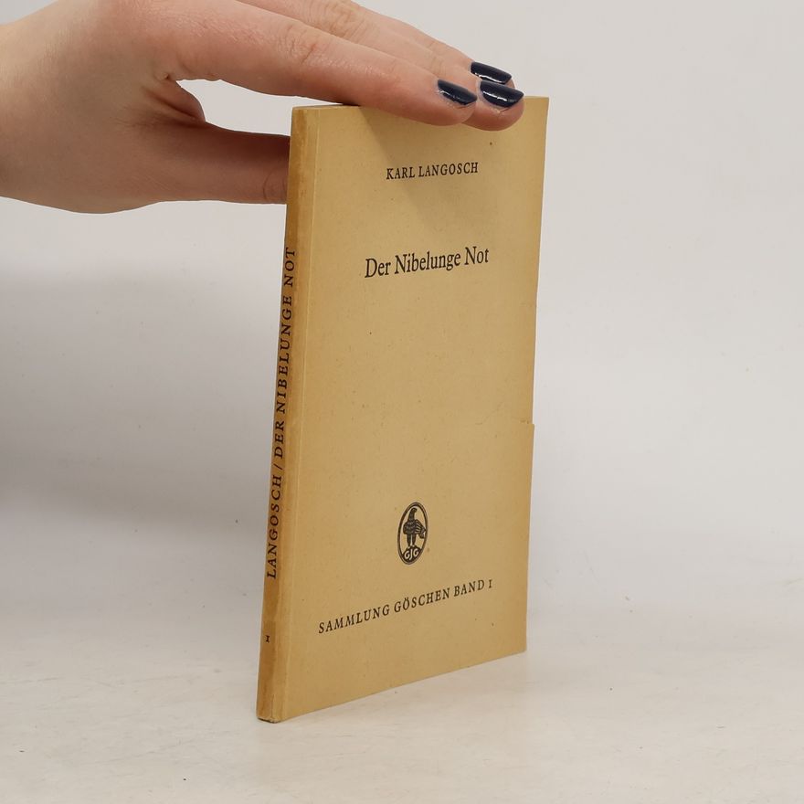 Wolfgang Golther Der Nibelunge Nǒt