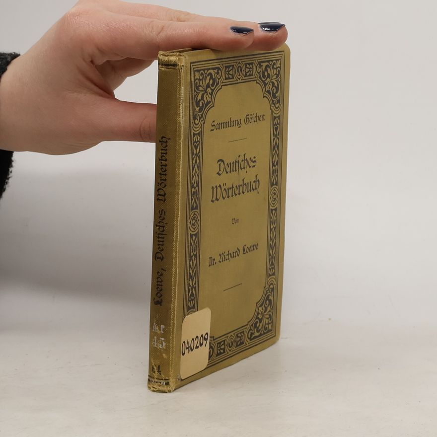 Richard Loewe Deutsches Wörterbuch