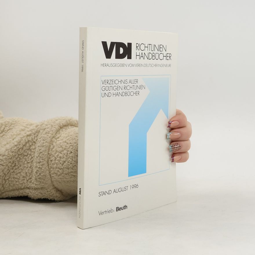 Various authors VDI-Richtlinien, Verzeichnis aller gültigen Richtlinien und Handbücher 8/1996