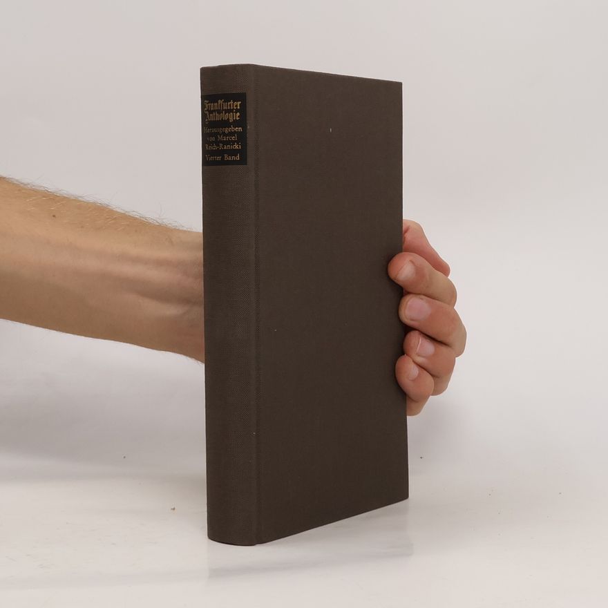 Autorenkollektiv Frankfurter Anthologie 4. Gedichte und Interpretationen