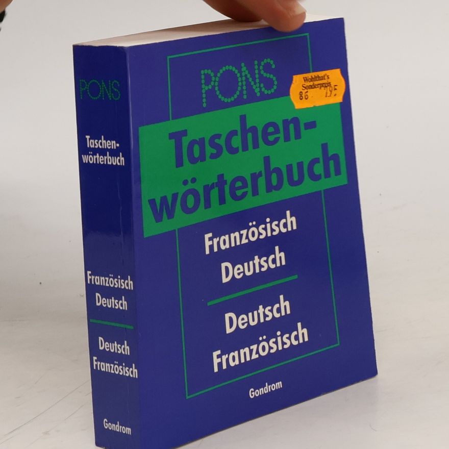 Heinrich Mattutat Pons Taschenwörterbuch Französisch-Deutsch, eutsch-Französisch