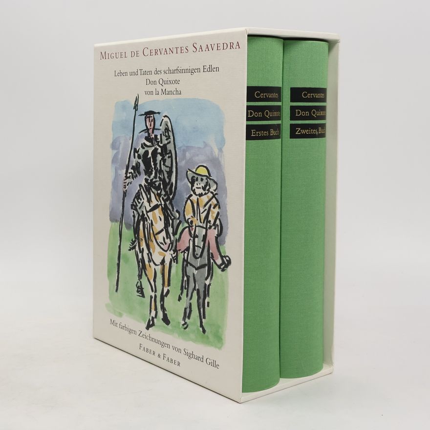 Miguel de Cervantes Leben und Taten des scharfsinnigen Edlen Don Quixote von la Mancha 1-2