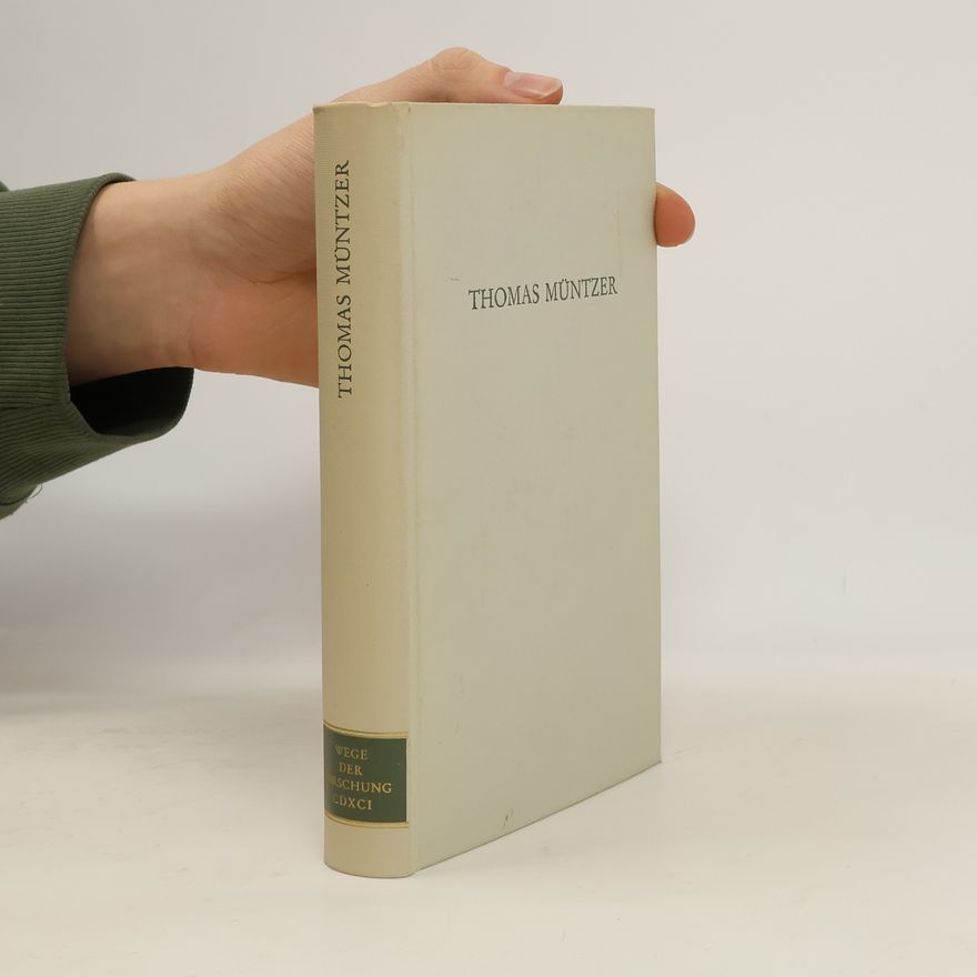 Collectif d'auteurs Wege der Forschung - 491: Thomas Müntzer