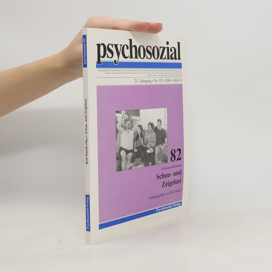 Jörg Will Psychosozial - 82: Psychosozial