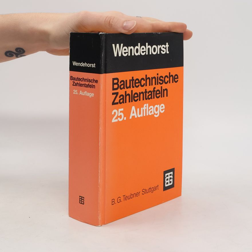 Hubert Achten Bautechnische Zahlentafeln