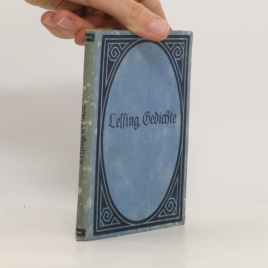 Gotthold Ephraim Lessing Gedichte