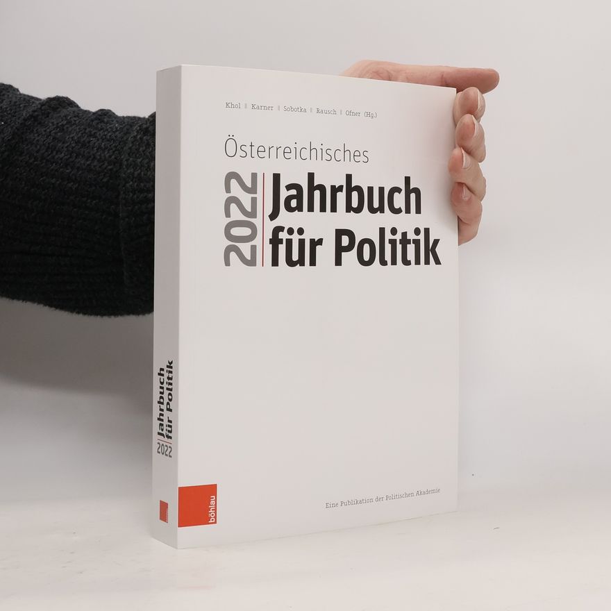 Andreas Khol Österreichisches Jahrbuch für Politik 2022