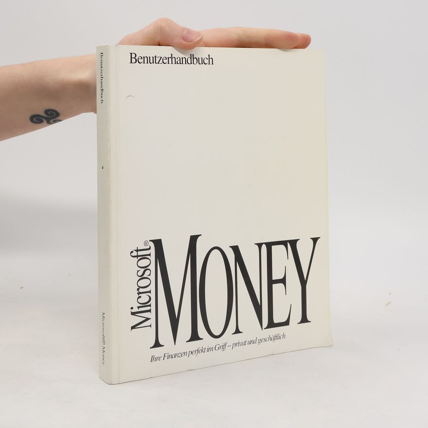 Kolektiv autorů Benutzerhandbuch. Microsoft Money. Version 3.0
