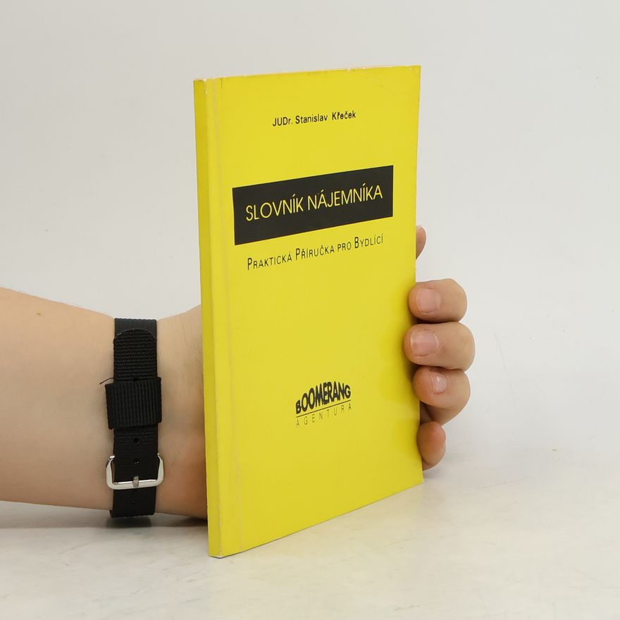Stanislav Křeček Slovník nájemníka