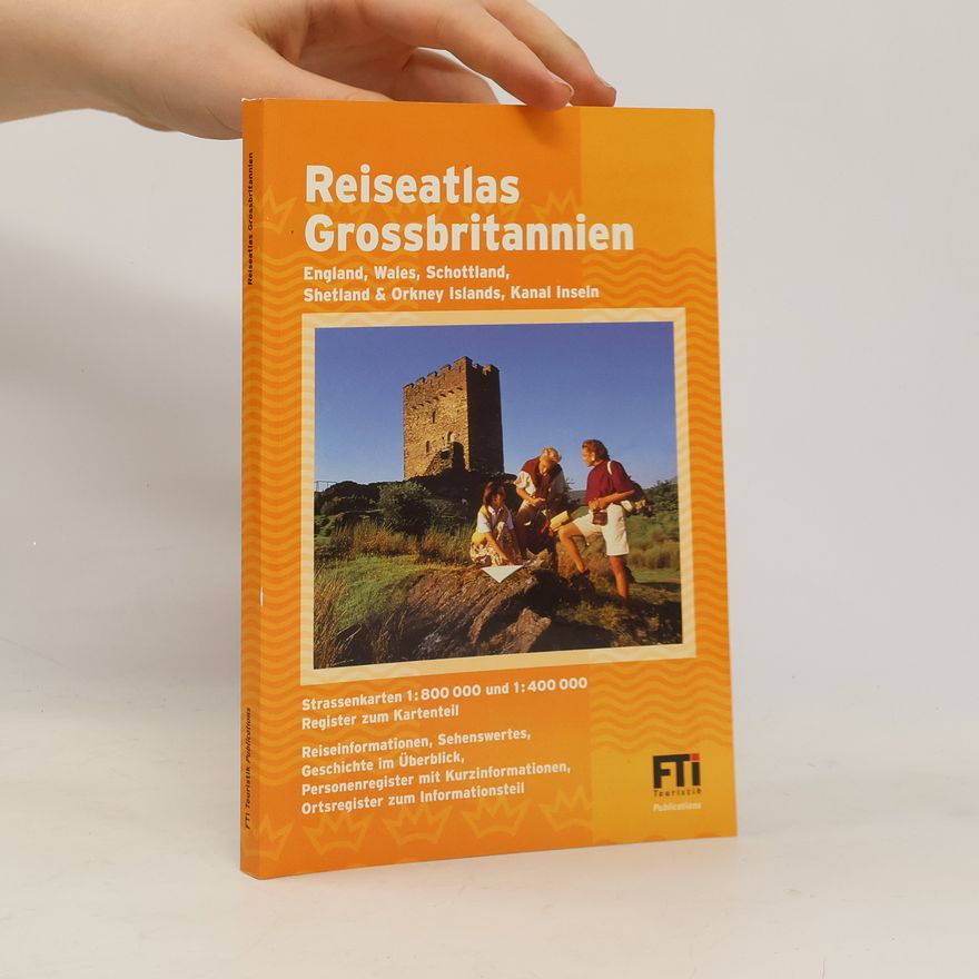 Kolektiv autorů Reiseatlas Grossbritannien