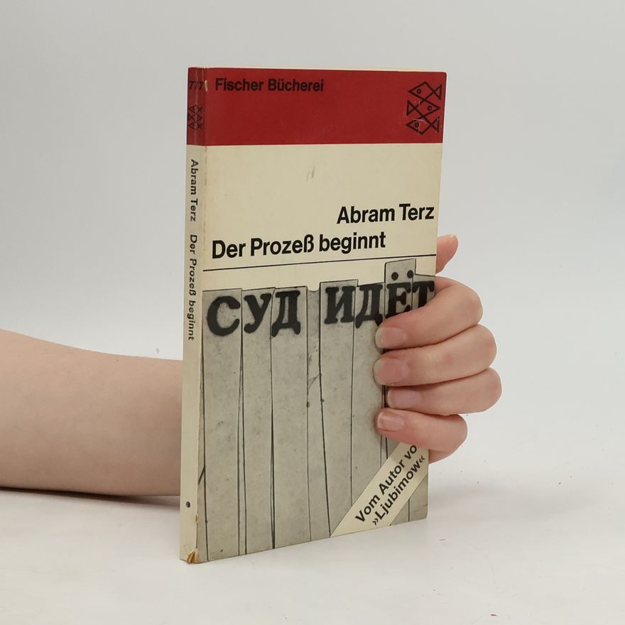 Abram Terz Der Prozeß beginnt