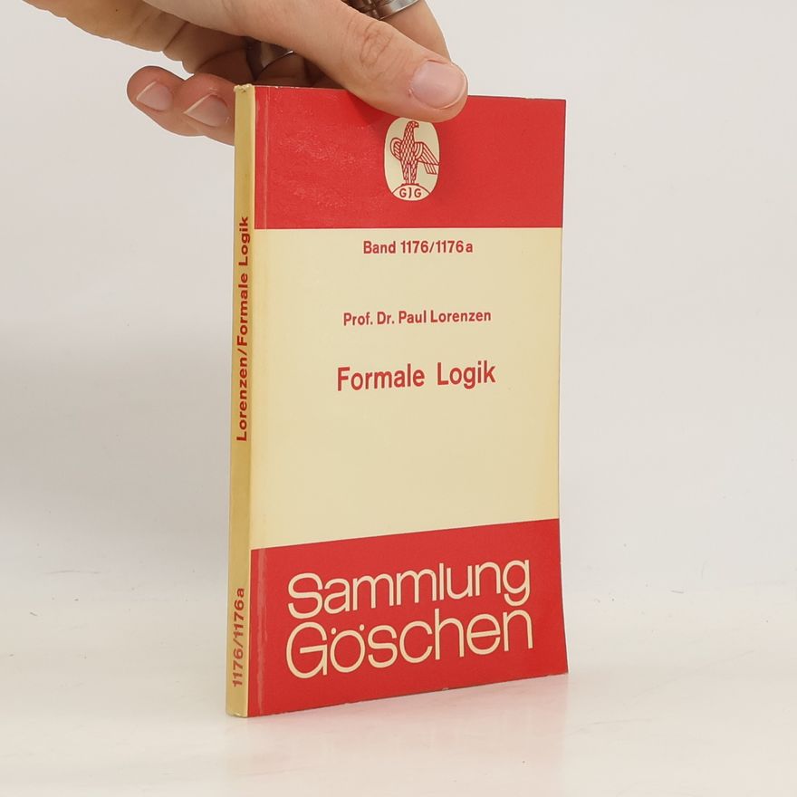 Paul Lorenzen Formale Logik