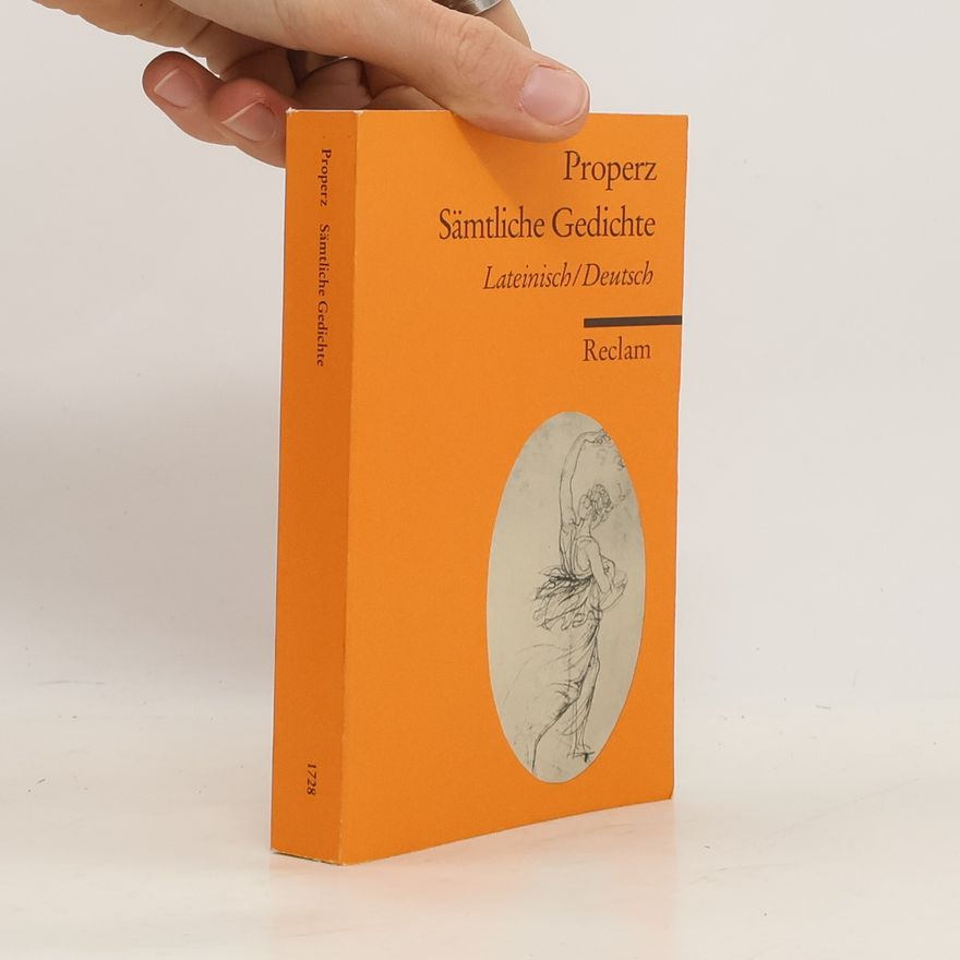 Sextus Propertius Sämtliche Gedichte