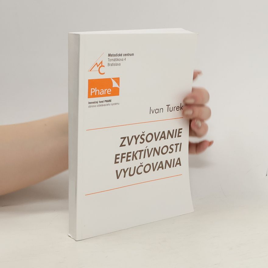 Ivan Turek Zvyšovanie efektívnosti vyučovania