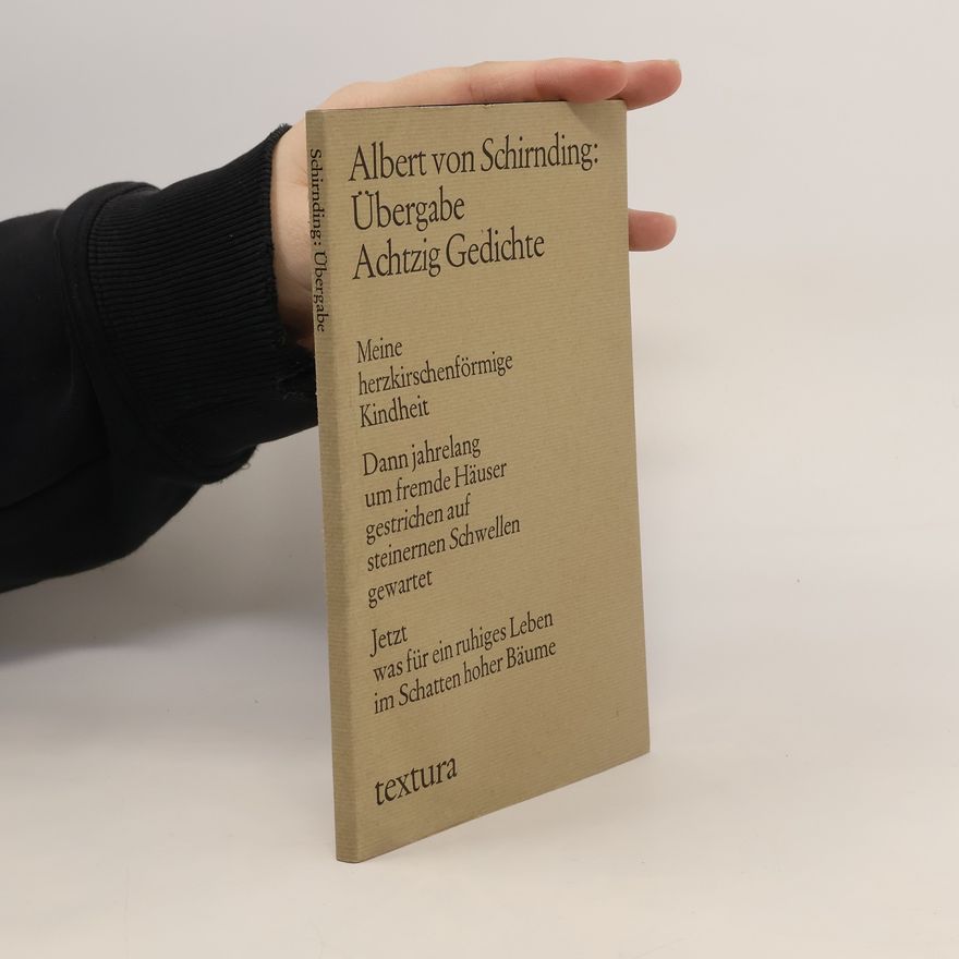 Albert von Schirnding Übergabe