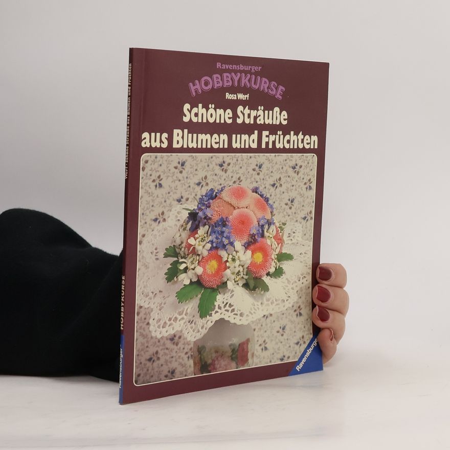 Rosa Werf Schöne Sträusse aus Blumen und Früchten