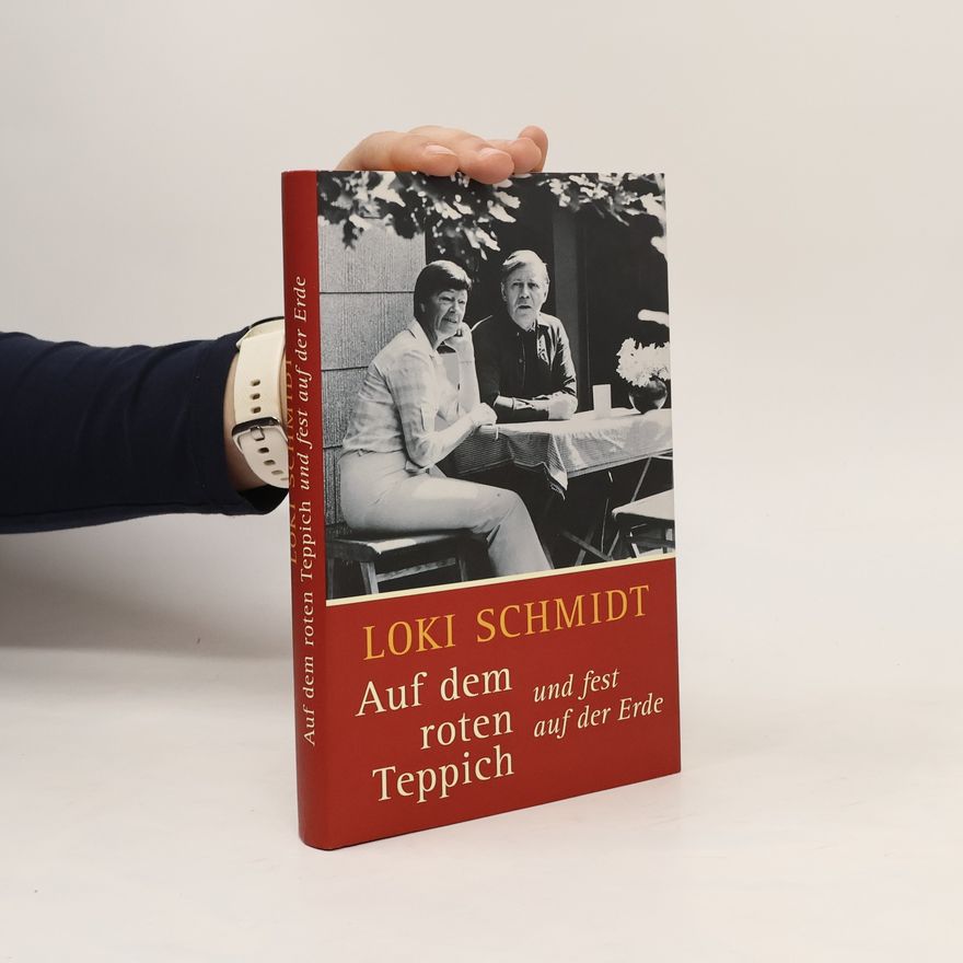 Loki Schmidt Auf dem roten Teppich