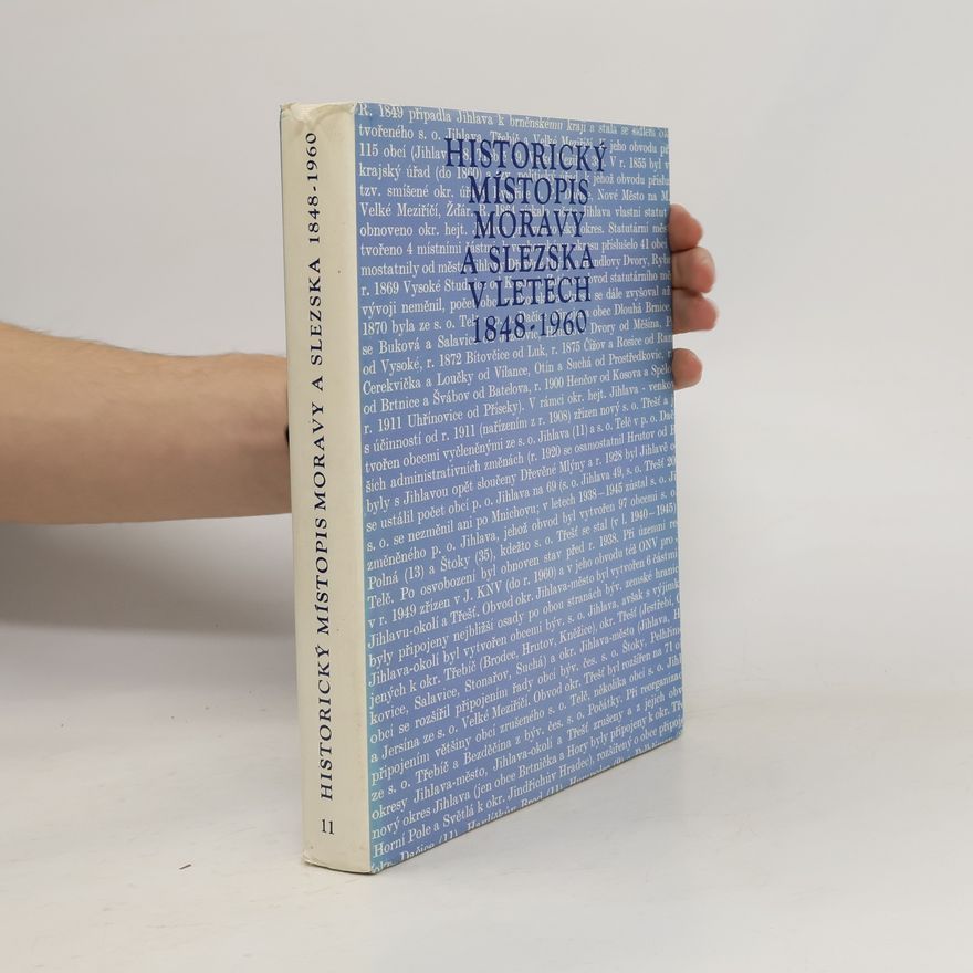 Autorenkollektiv Historický místopis Moravy a Slezska v letech 1848-1960