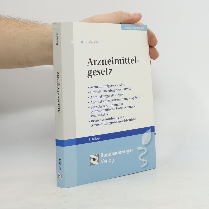 Hans Buchwald Arzneimittelgesetz