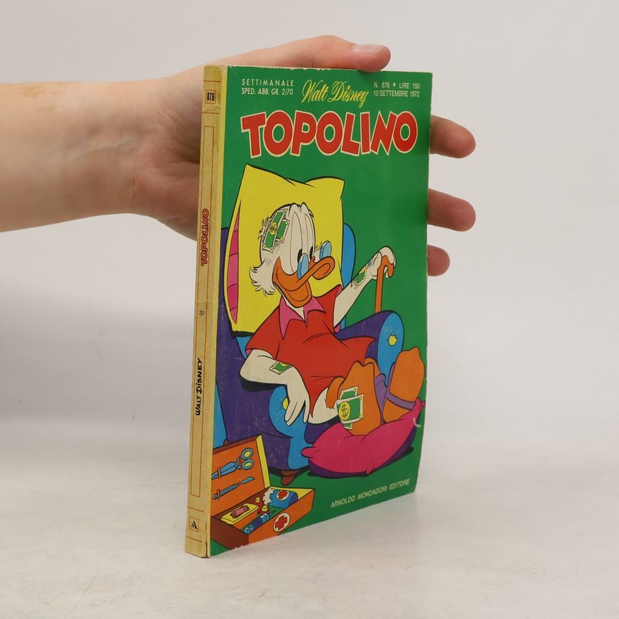 Walt Disney Tompolino N. 876 09/1972