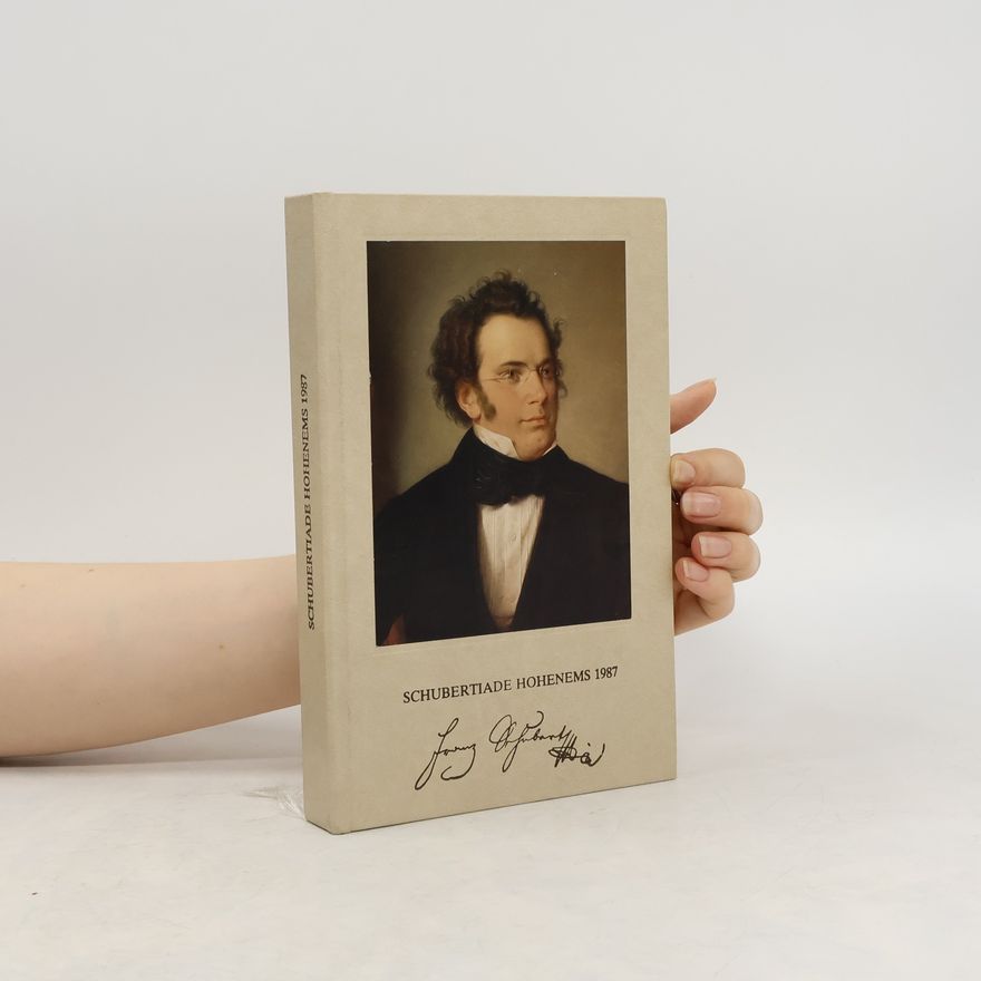 Collectif d'auteurs Schubertiade Hohenems 1987
