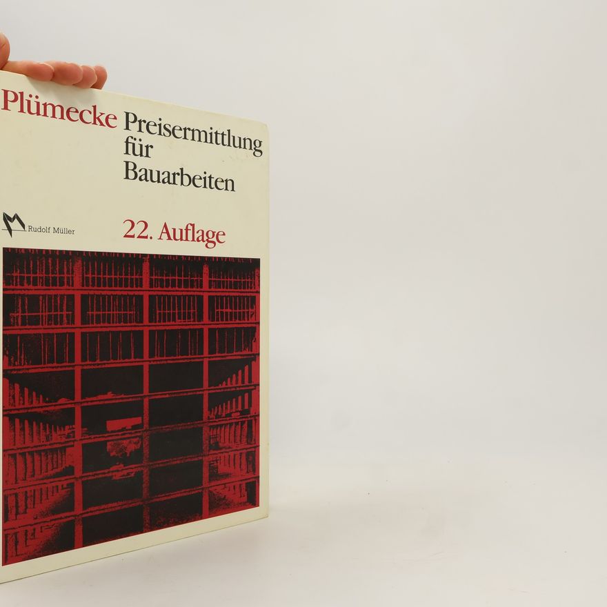 Hans J Plümecke Preisermittlung für Bauarbeiten