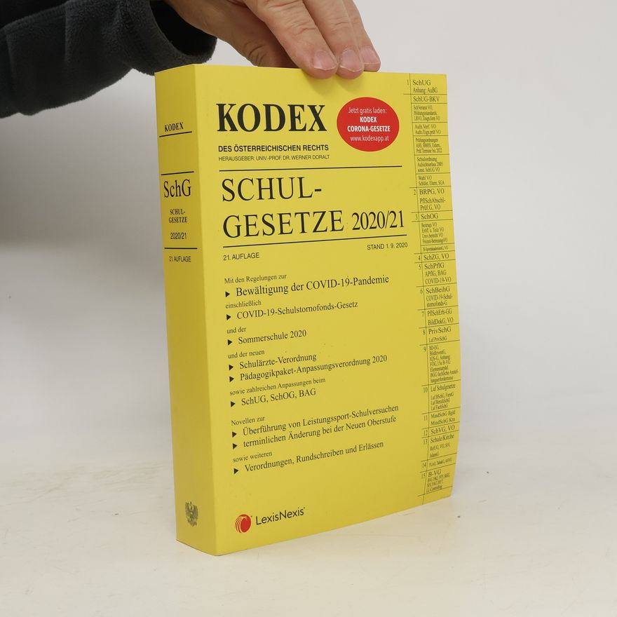 Werner Doralt KODEX Schulgesetze 2020/21