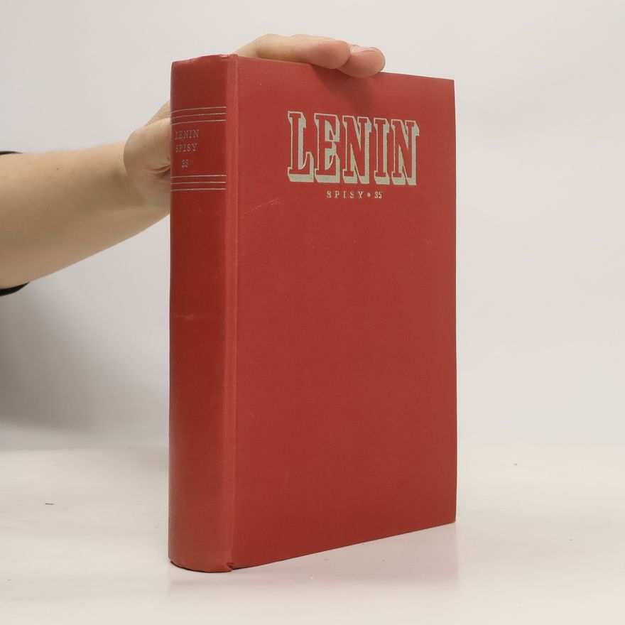 Autorenkollektiv Lenin Spisy 35