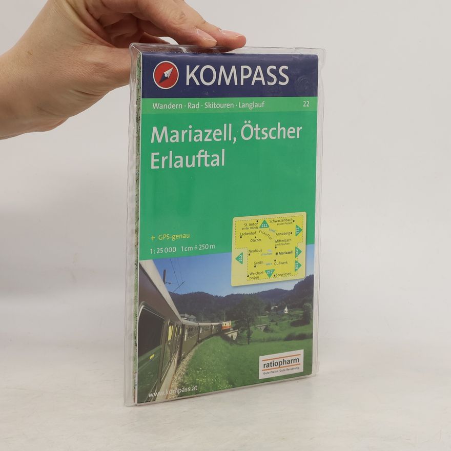 anonym KOMPASS Wanderkarte - 22: Mariazell, Ötscher, Erlauftal