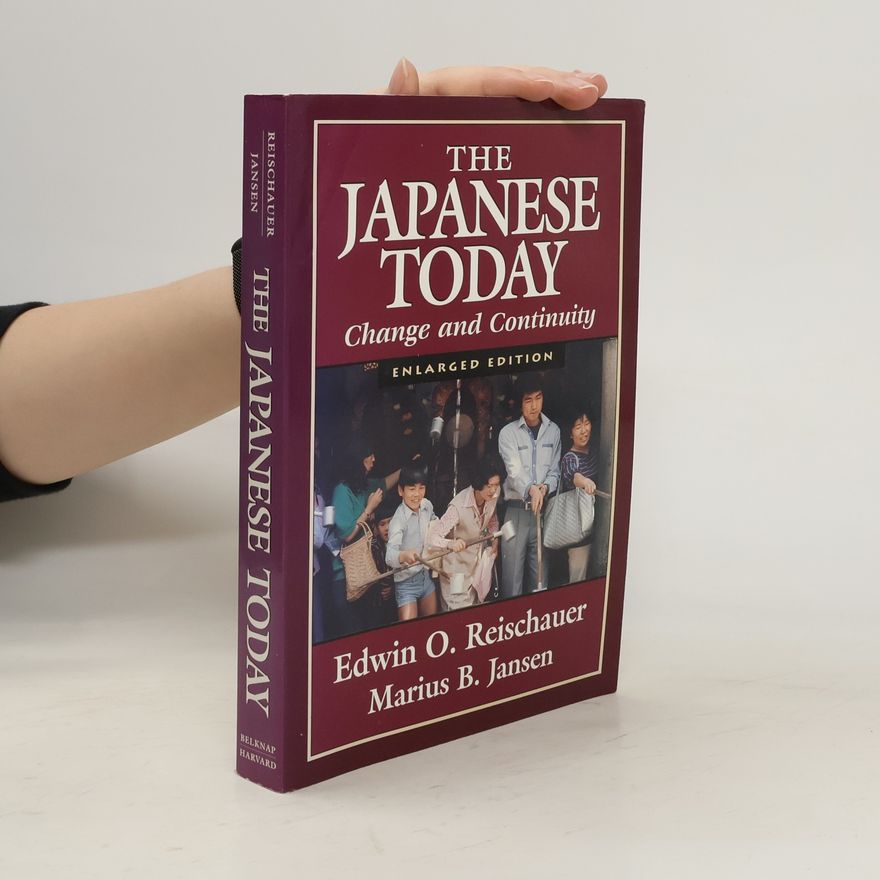 Marius Jansen Japanese Today