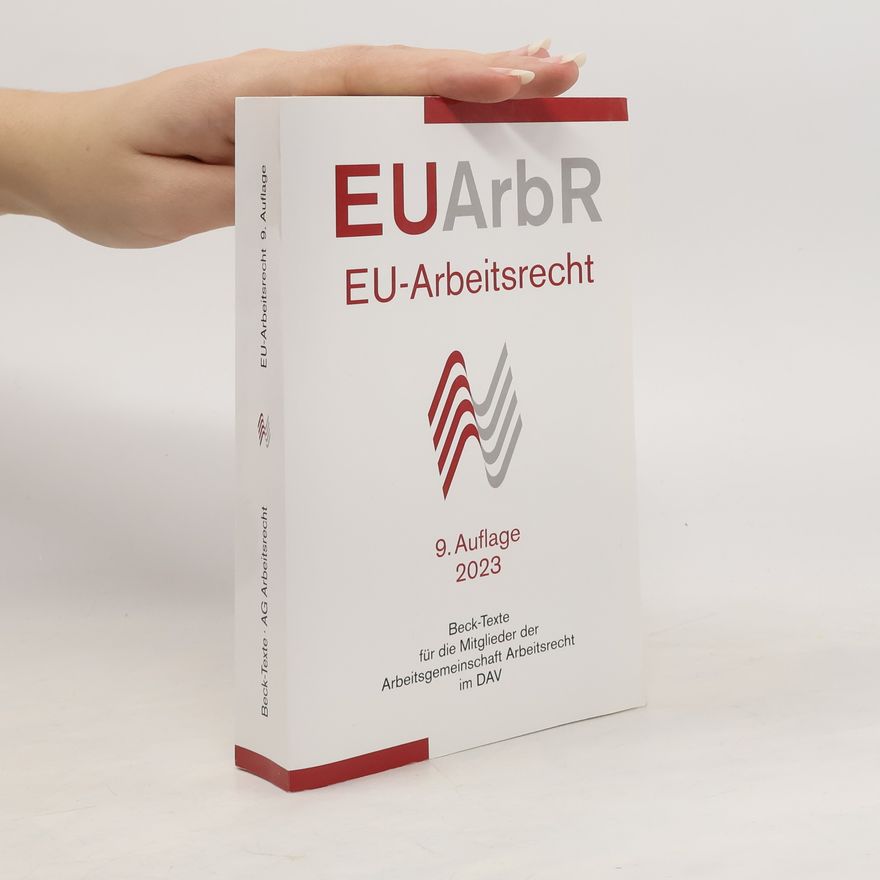 Collectif d'auteurs EUArbR EU-Arbeitsrecht