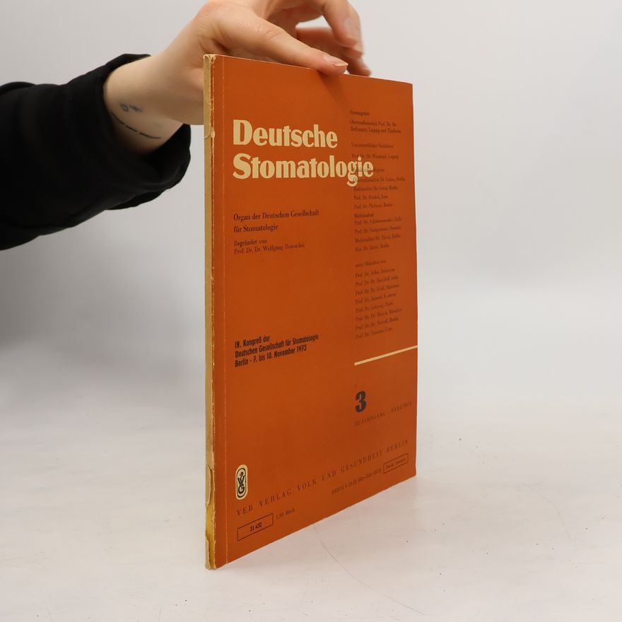 Autorenkollektiv Deutsche Stomatologie 3