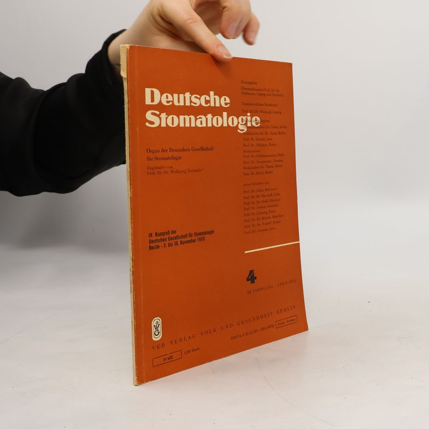 Autorenkollektiv Deutsche Stomatologie 4