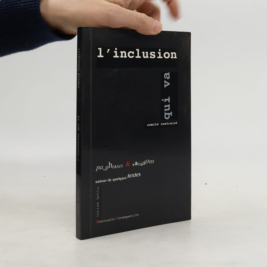 Louise Bottu L'inclusion qui va