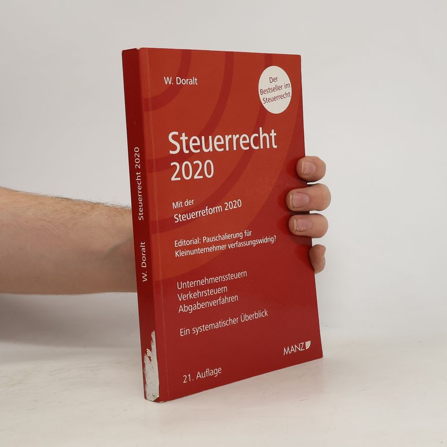Werner Doralt Steuerrecht 2020