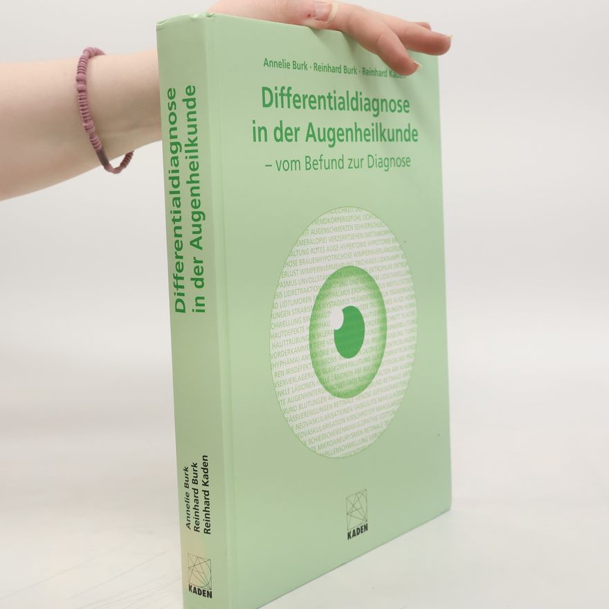 Reinhold Burk Differentialdiagnose in der Augenheilkunde