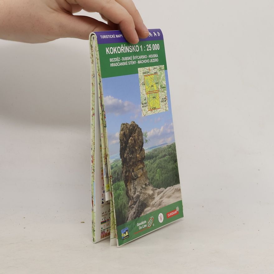 Collectif d'auteurs Kokořínsko 1:25 000