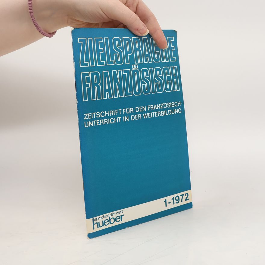Autorenkollektiv Zielsprache Französisch 1/1972