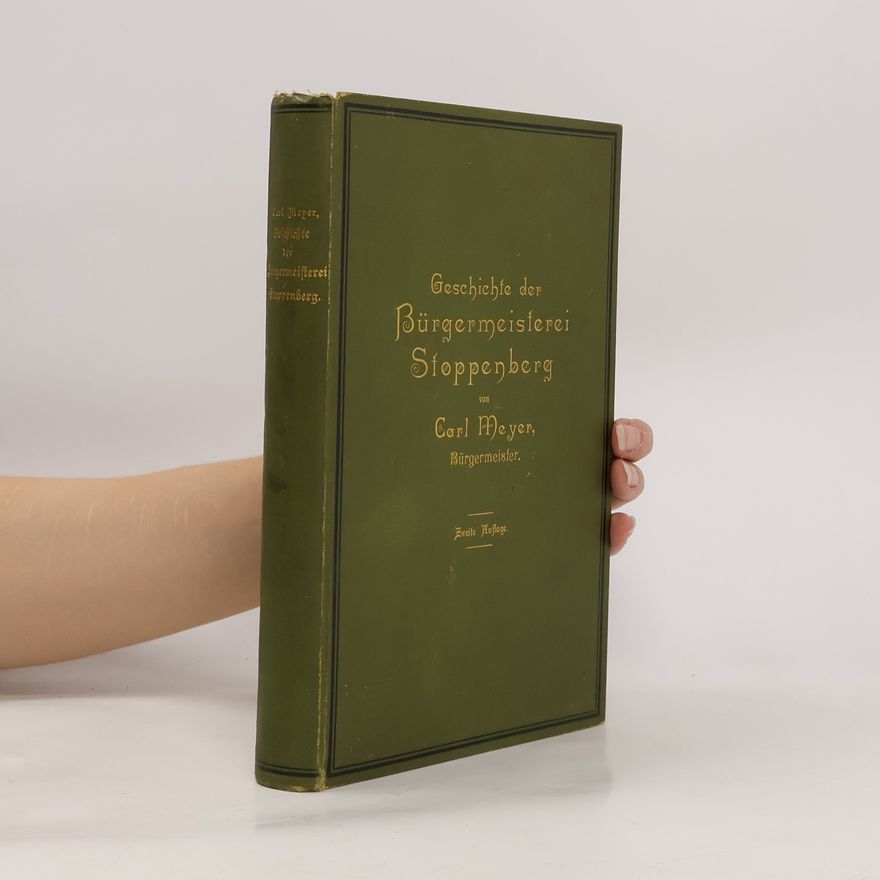Carl Meyer Geschichte der Bürgermeisterei Stoppenberg