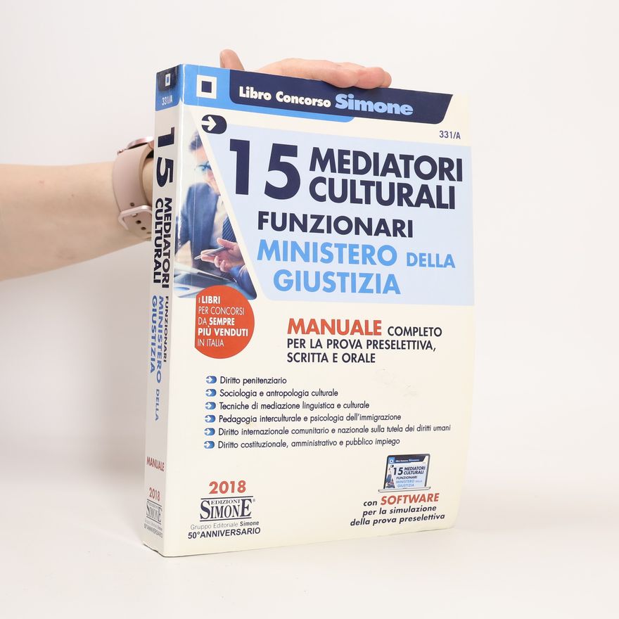 Collectif d'auteurs 15 Mediatori Culturali. Funzionari Ministero della Giustizia