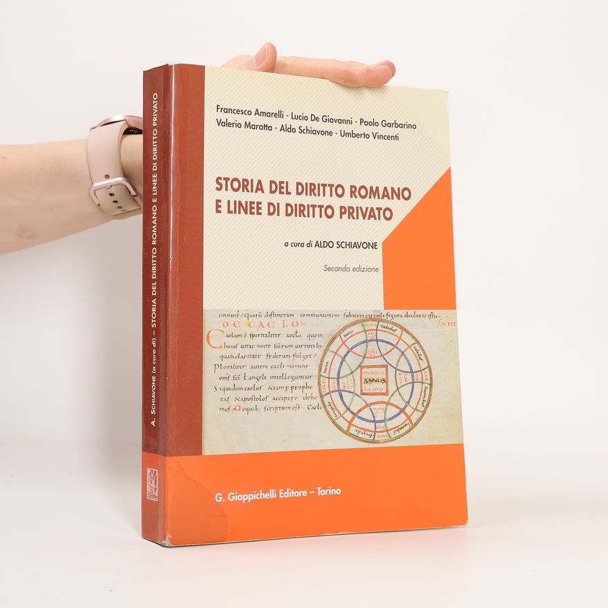 Umberto Vincenti Storia del diritto romano e linee di diritto privato - Seconda edizione